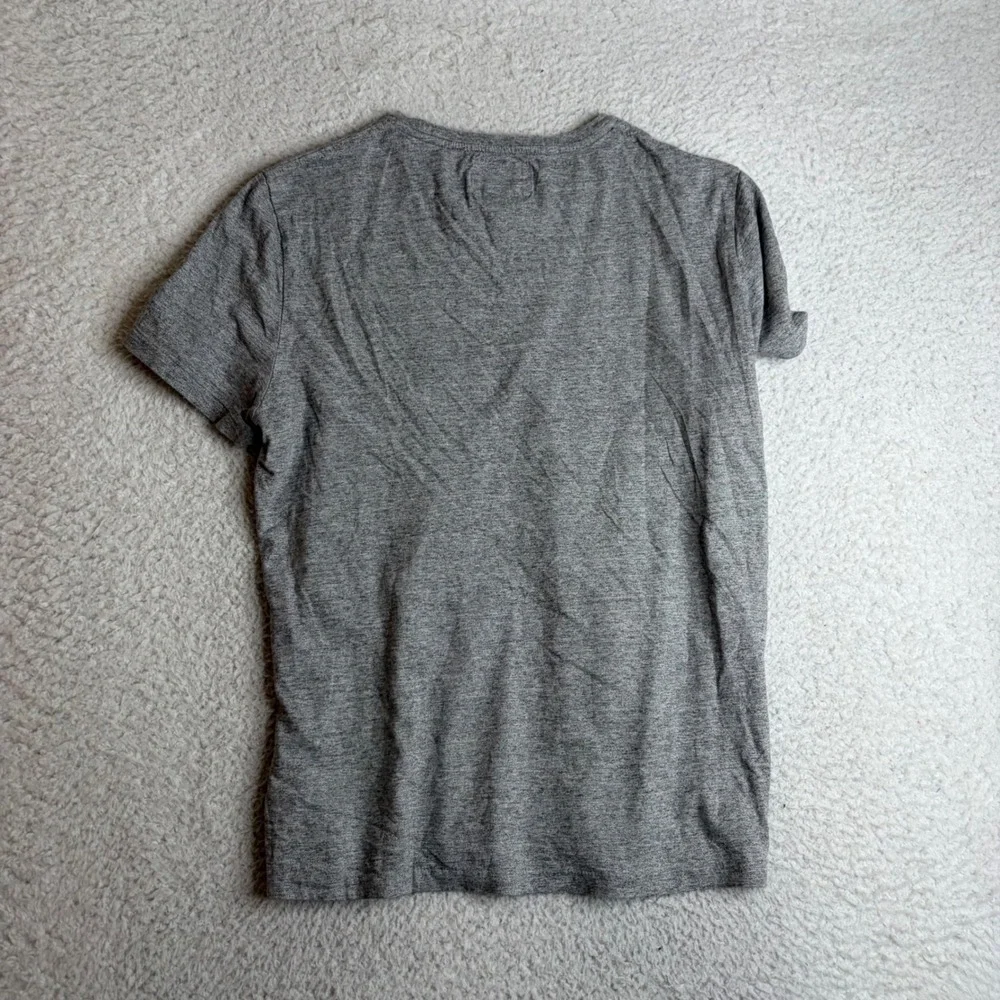 Polo Ralph Lauren Mens Grey Custom Slim Fit Graphic T-Shirt Size L